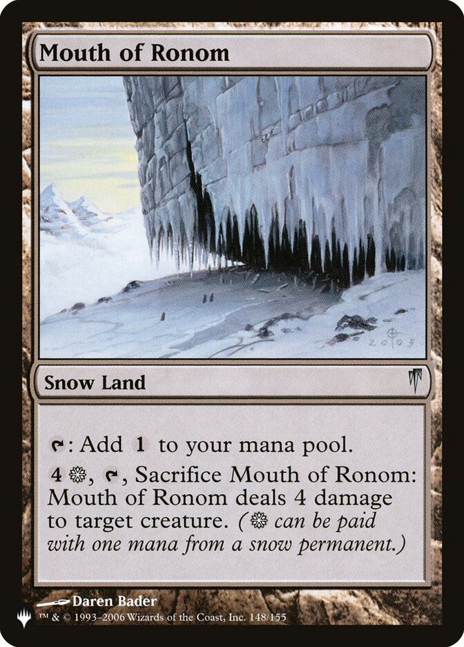 Mouth of Ronom [The List] | Odin's Place