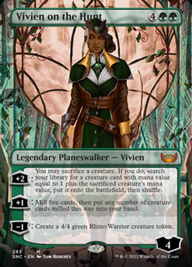 Vivien on the Hunt (Borderless) [Streets of New Capenna] | Odin's Place