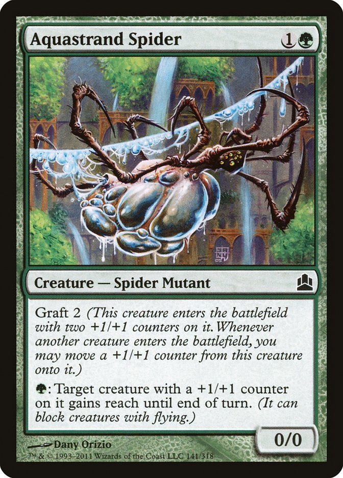 Aquastrand Spider (141) [Commander 2011] | Odin's Place