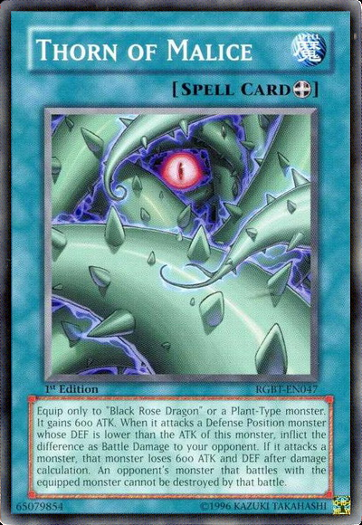 Thorn of Malice [RGBT-EN047] Common | Odin's Place