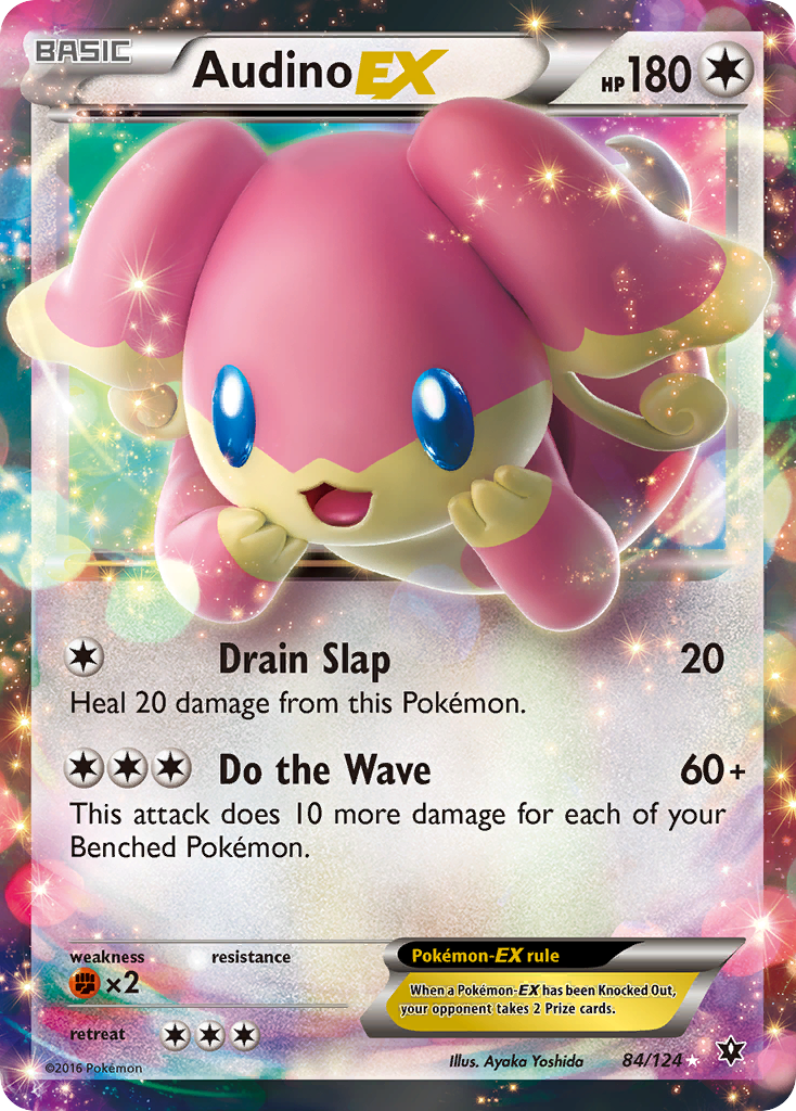 Audino EX (84/124) [XY: Fates Collide] | Odin's Place