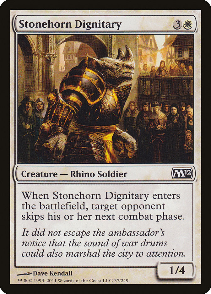 Stonehorn Dignitary (37) [Magic 2012] | Odin's Place