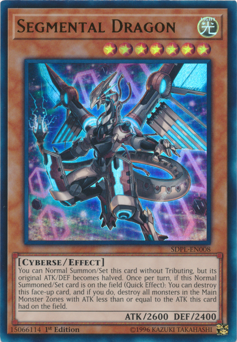 Segmental Dragon [SDPL-EN008] Ultra Rare | Odin's Place