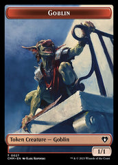 Treasure // Goblin Double-Sided Token [Commander Masters Tokens] | Odin's Place