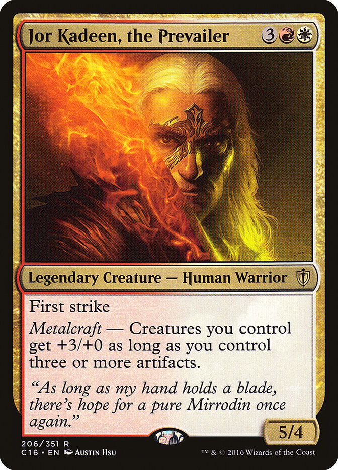 Jor Kadeen, the Prevailer (206) [Commander 2016] | Odin's Place