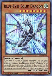 Blue-Eyes Solid Dragon (Green) [LDS2-EN014] Ultra Rare | Odin's Place