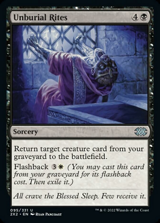 Unburial Rites [Double Masters 2022] | Odin's Place