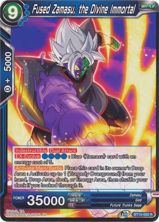 Fused Zamasu, the Divine Immortal (BT10-052) [Rise of the Unison Warrior 2nd Edition] | Odin's Place
