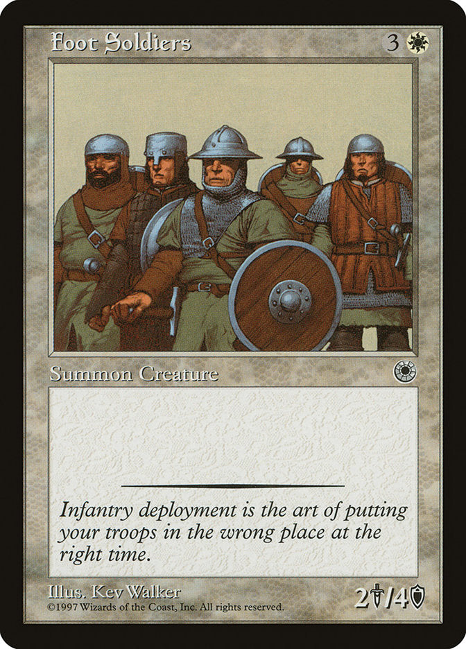 Foot Soldiers (16) [Portal] | Odin's Place