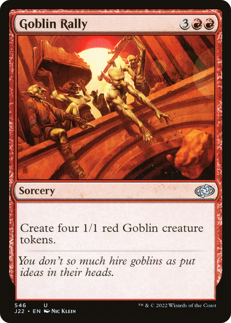 Goblin Rally [Jumpstart 2022] | Odin's Place