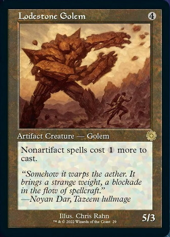 Lodestone Golem (Retro) [The Brothers' War Retro Artifacts] | Odin's Place