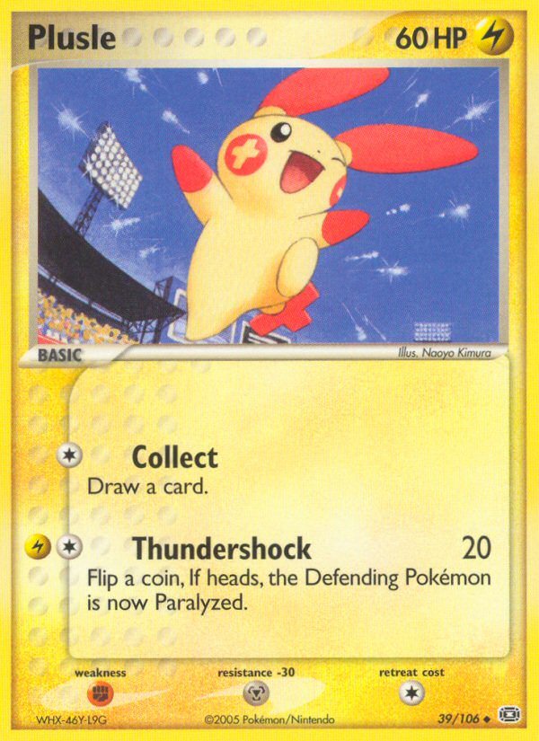 Plusle (39/106) [EX: Emerald] | Odin's Place