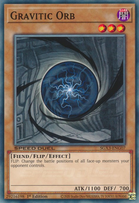 Gravitic Orb [SGX3-ENG07] Common | Odin's Place