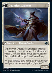 Bereaved Survivor // Dauntless Avenger [Innistrad: Midnight Hunt] | Odin's Place