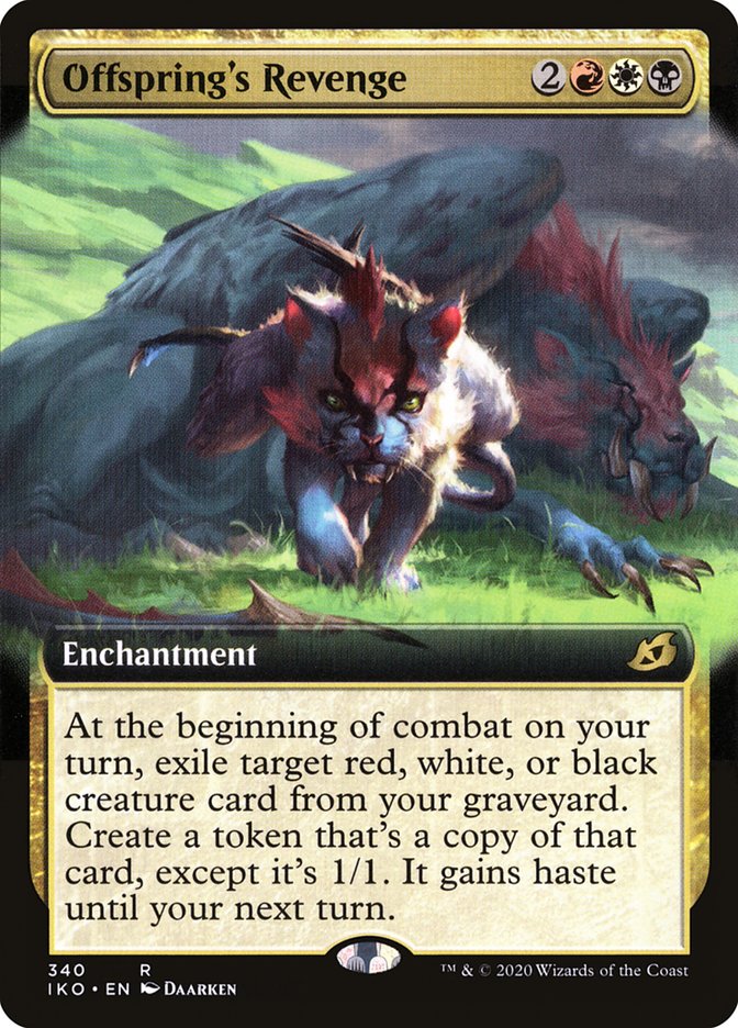 Offspring's Revenge (Extended Art) [Ikoria: Lair of Behemoths] | Odin's Place