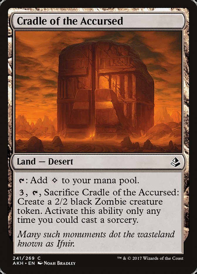 Cradle of the Accursed (241) [Amonkhet] | Odin's Place