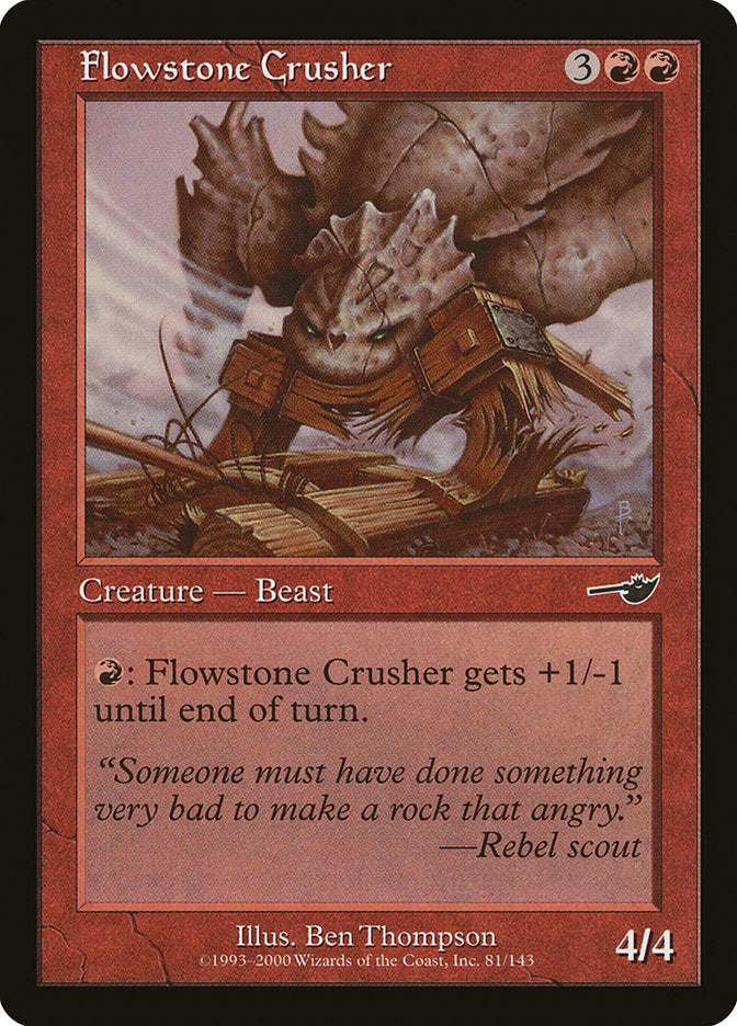 Flowstone Crusher (81) [Nemesis] | Odin's Place