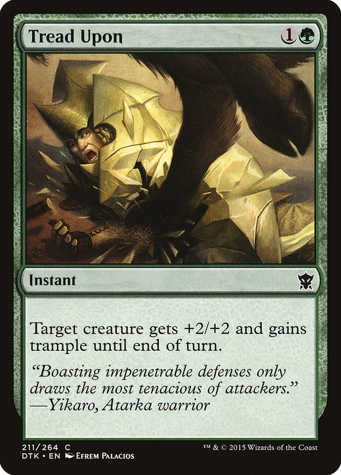 Tread Upon (211) [Dragons of Tarkir] | Odin's Place