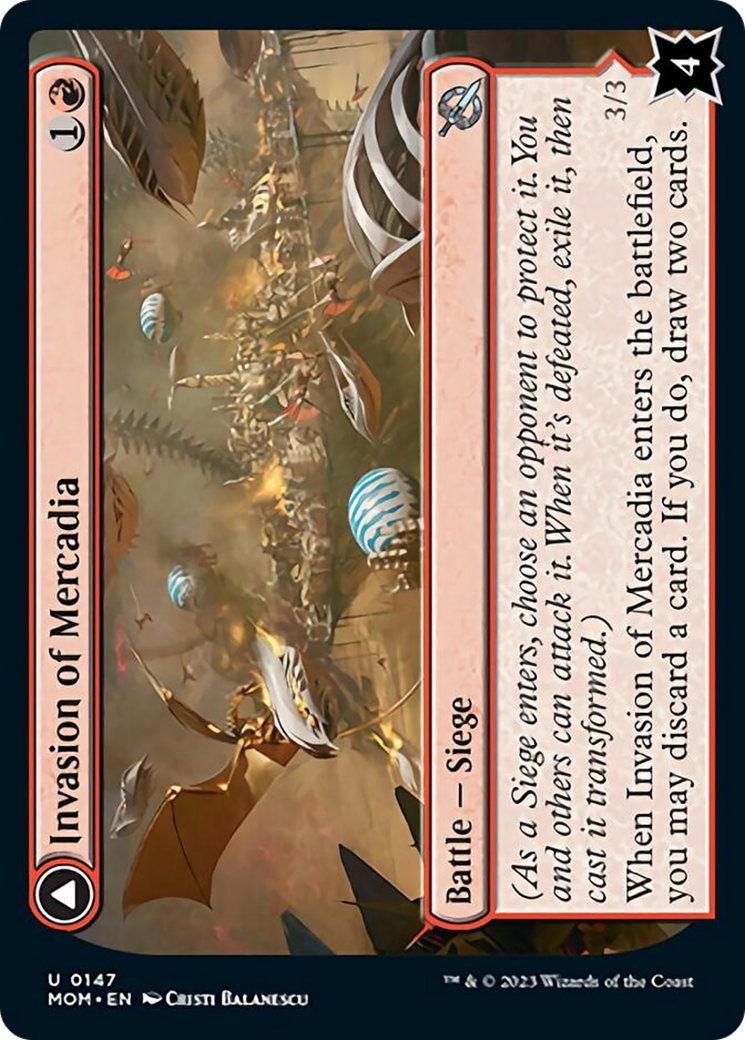 Invasion of Mercadia // Kyren Flamewright [March of the Machine] | Odin's Place