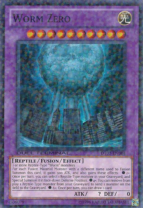 Worm Zero [DT03-EN084] Super Rare | Odin's Place