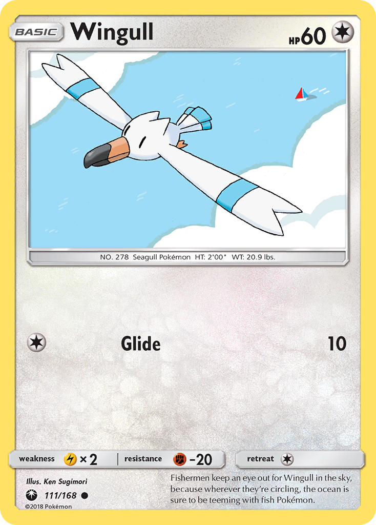 Wingull (111/168) [Sun & Moon: Celestial Storm] | Odin's Place