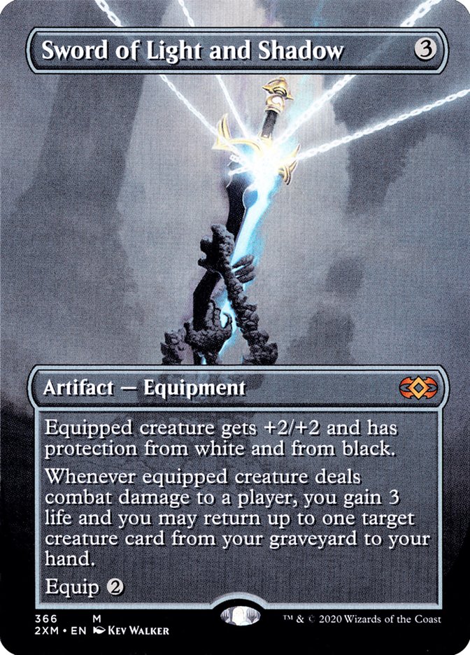 Sword of Light and Shadow (Toppers) [Double Masters] | Odin's Place