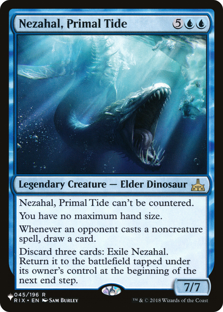 Nezahal, Primal Tide [The List] | Odin's Place
