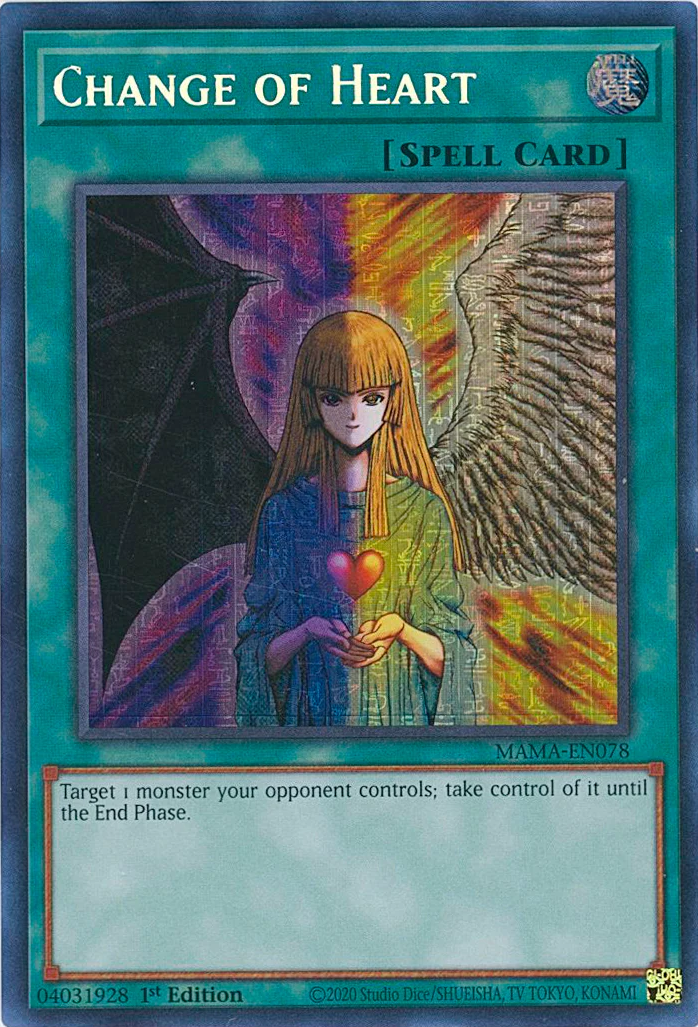 Change of Heart [MAMA-EN078] Ultra Pharaoh's Rare | Odin's Place