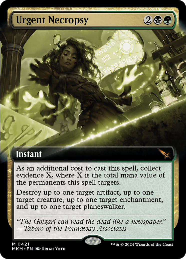 Urgent Necropsy (Extended Art) [Murders at Karlov Manor] | Odin's Place