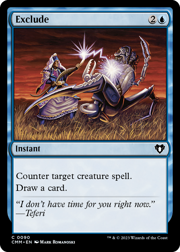 Exclude [Commander Masters] | Odin's Place