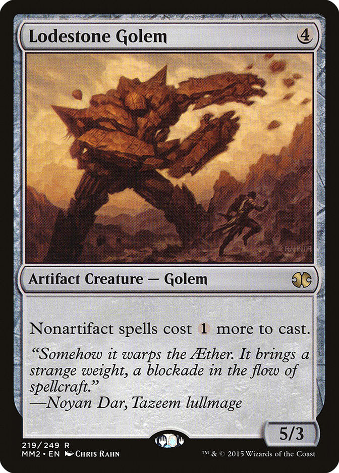 Lodestone Golem (219) [Modern Masters 2015] | Odin's Place