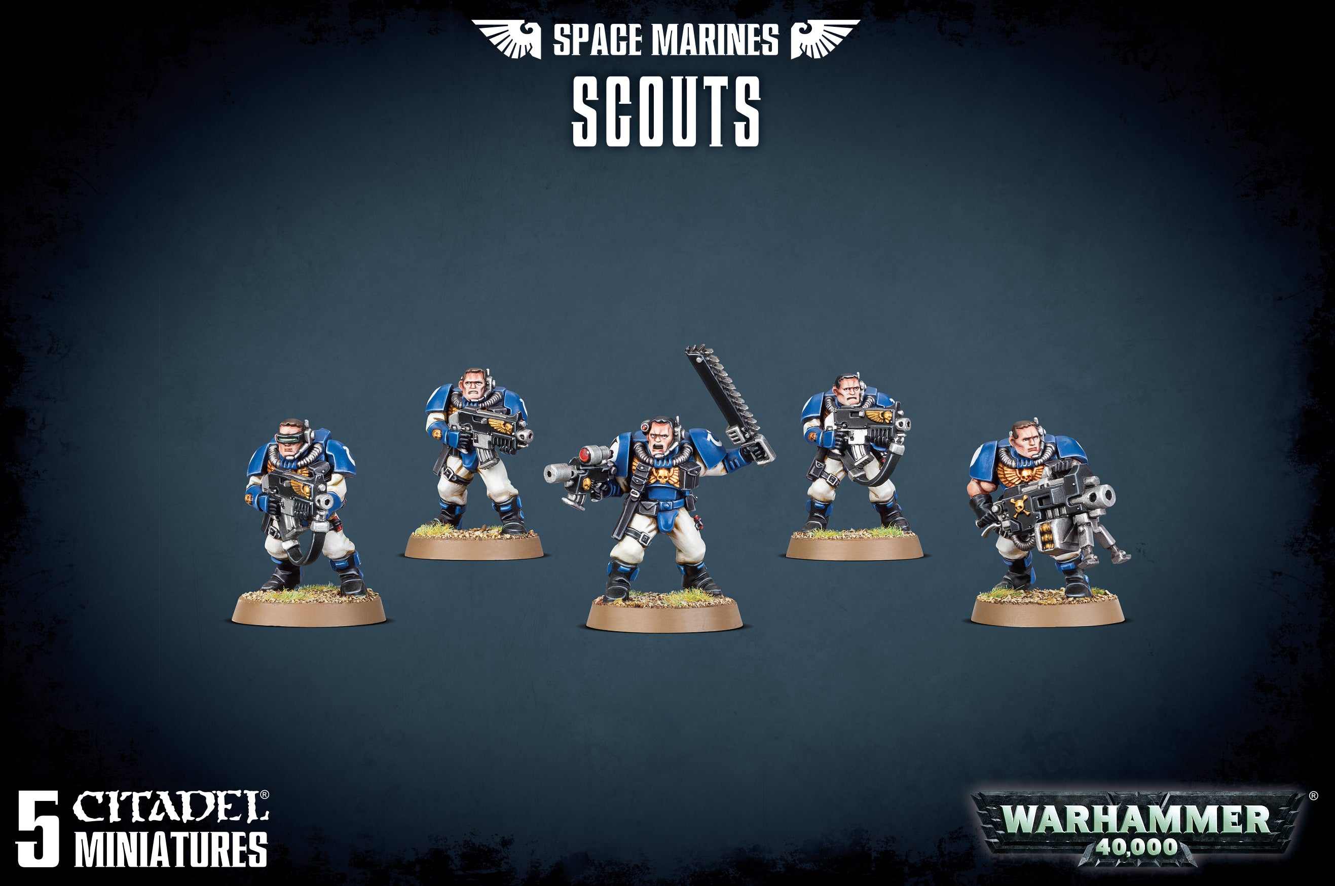 Warhammer 40K: Space Marine Scouts | Odin's Place