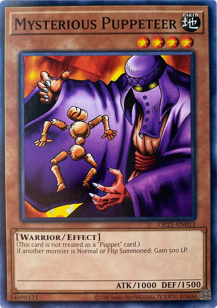 Mysterious Puppeteer [OP21-EN013] Common | Odin's Place