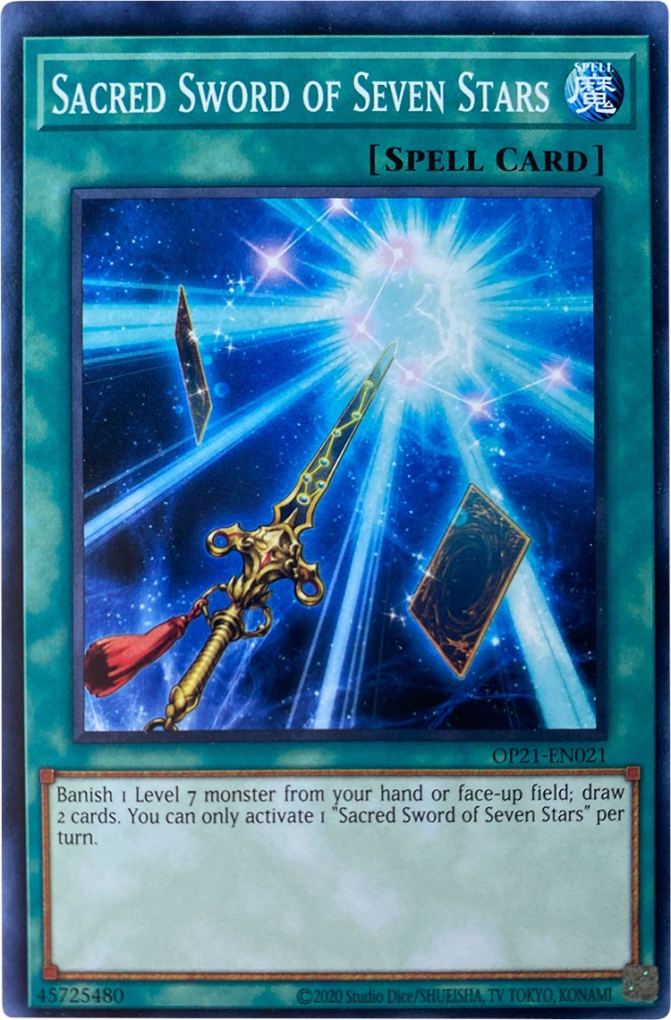 Sacred Sword of Seven Stars [OP21-EN021] Common | Odin's Place