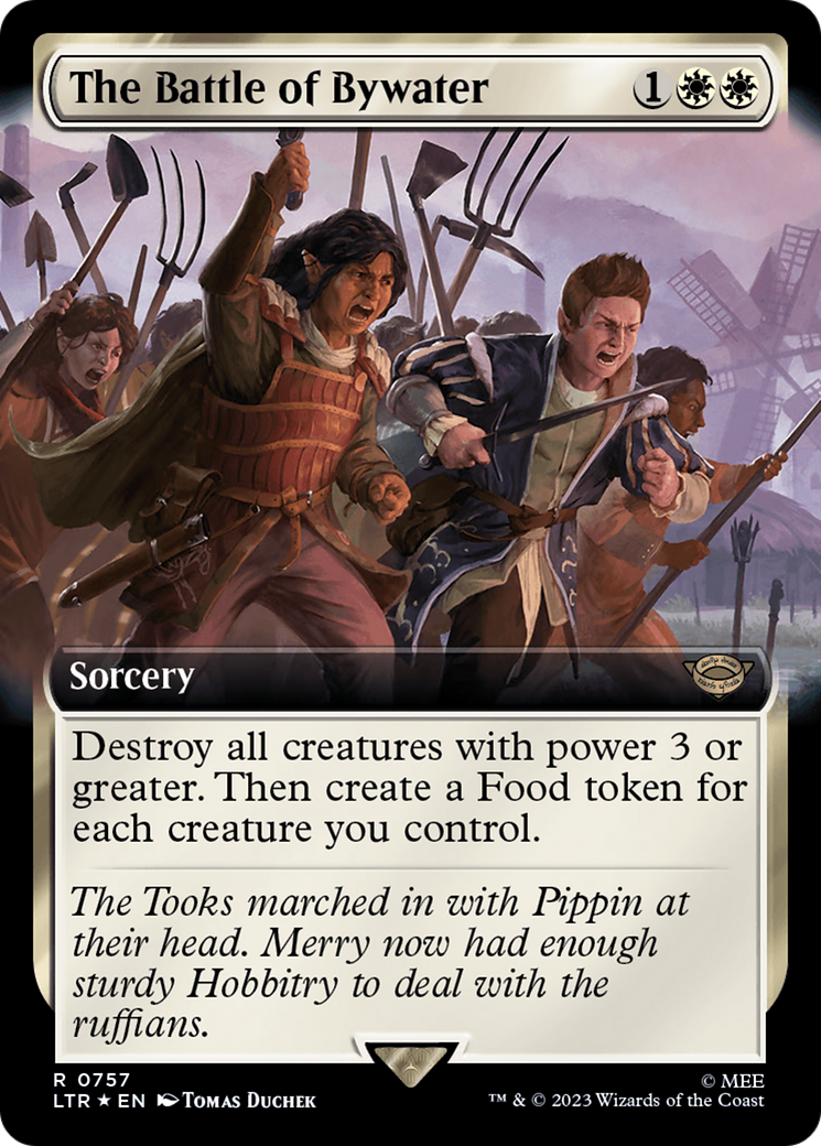 The Battle of Bywater (Extended Art) (Surge Foil) [The Lord of the Rings: Tales of Middle-Earth] | Odin's Place