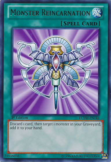 Monster Reincarnation [LCYW-EN142] Rare | Odin's Place