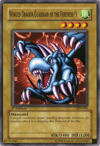 Winged Dragon, Guardian of the Fortress #1 [SDY-003] Common | Odin's Place