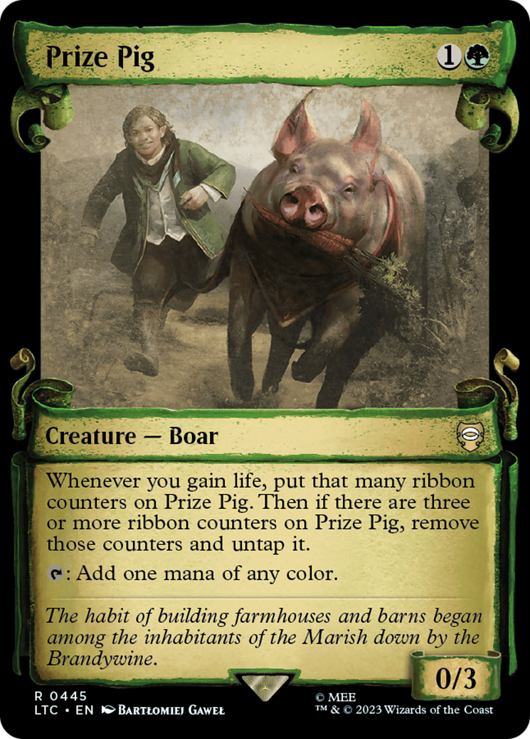 Prize Pig [The Lord of the Rings: Tales of Middle-Earth Commander Showcase Scrolls] | Odin's Place