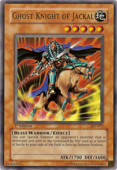 Ghost Knight of Jackal [AST-071] Ultra Rare | Odin's Place