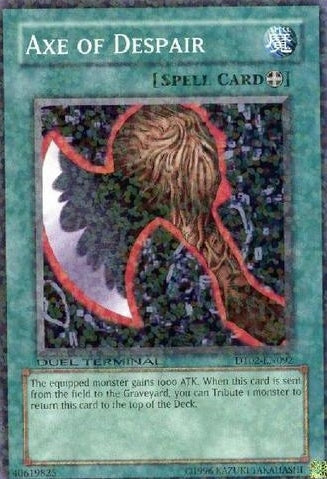 Axe of Despair [DT02-EN092] Common | Odin's Place