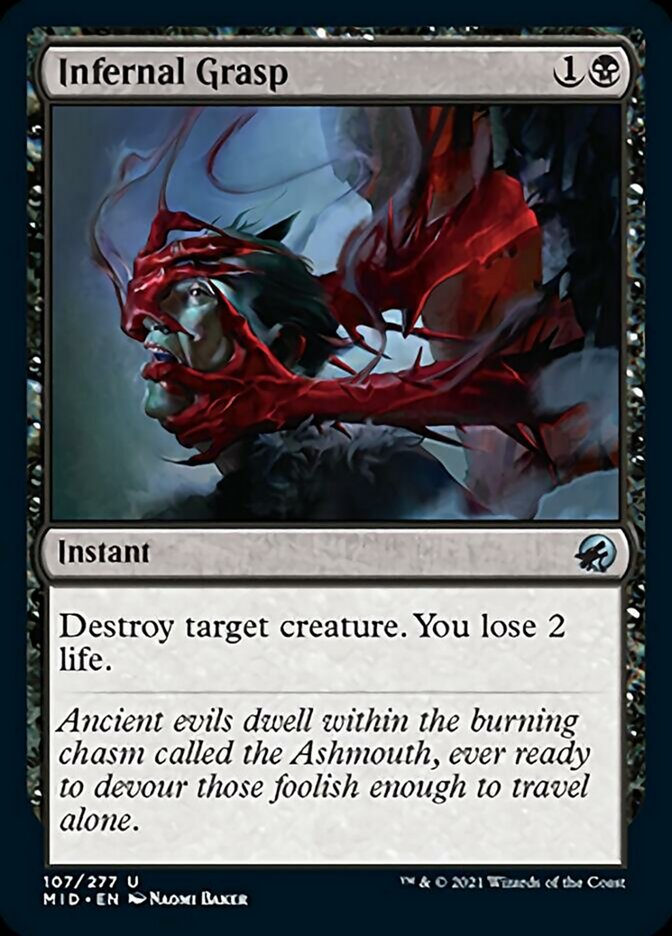 Infernal Grasp [Innistrad: Midnight Hunt] | Odin's Place