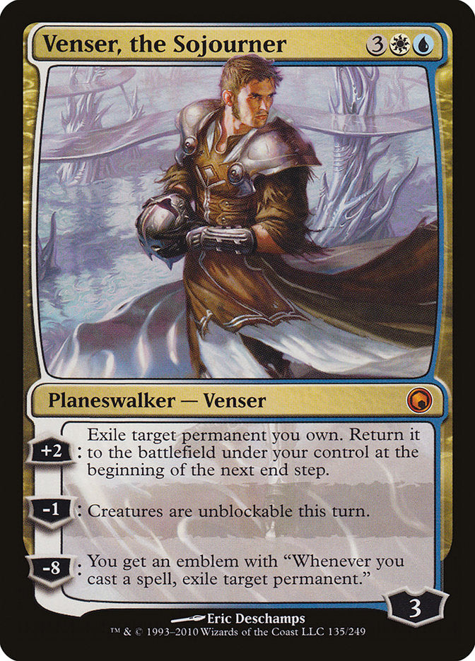 Venser, the Sojourner (135) [Scars of Mirrodin] | Odin's Place