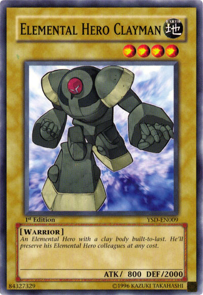 Elemental Hero Clayman [YSD-EN009] Common | Odin's Place