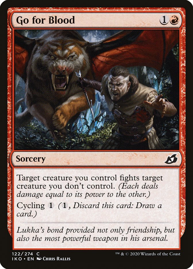 Go for Blood [Ikoria: Lair of Behemoths] | Odin's Place