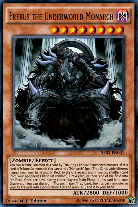 Erebus the Underworld Monarch [SR01-EN001] Ultra Rare | Odin's Place