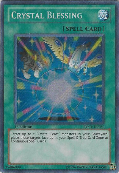 Crystal Blessing [RYMP-EN050] Secret Rare | Odin's Place