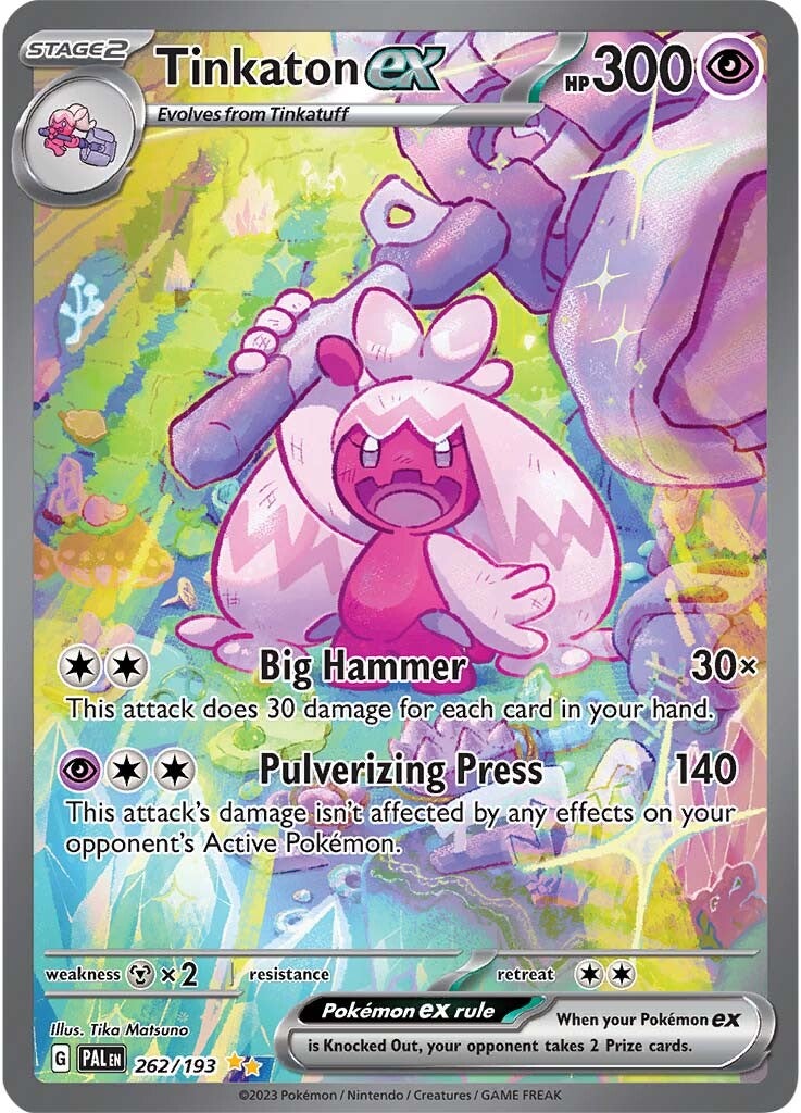 Tinkaton ex (262/193) [Scarlet & Violet: Paldea Evolved] | Odin's Place