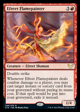 Efreet Flamepainter [Strixhaven: School of Mages] | Odin's Place