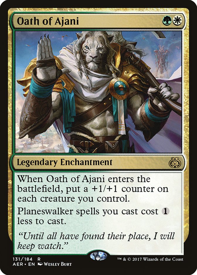 Oath of Ajani (131) [Aether Revolt] | Odin's Place