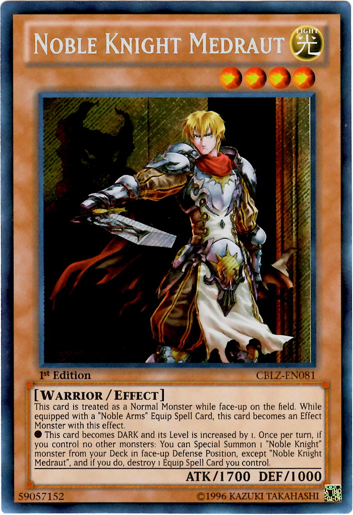 Noble Knight Medraut [CBLZ-EN081] Secret Rare | Odin's Place